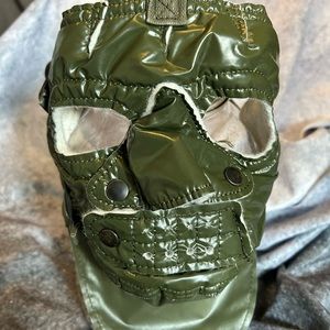 Crown Purse Inc Extreme Cold Weather Mask GUC with snap opening for nose/mouth